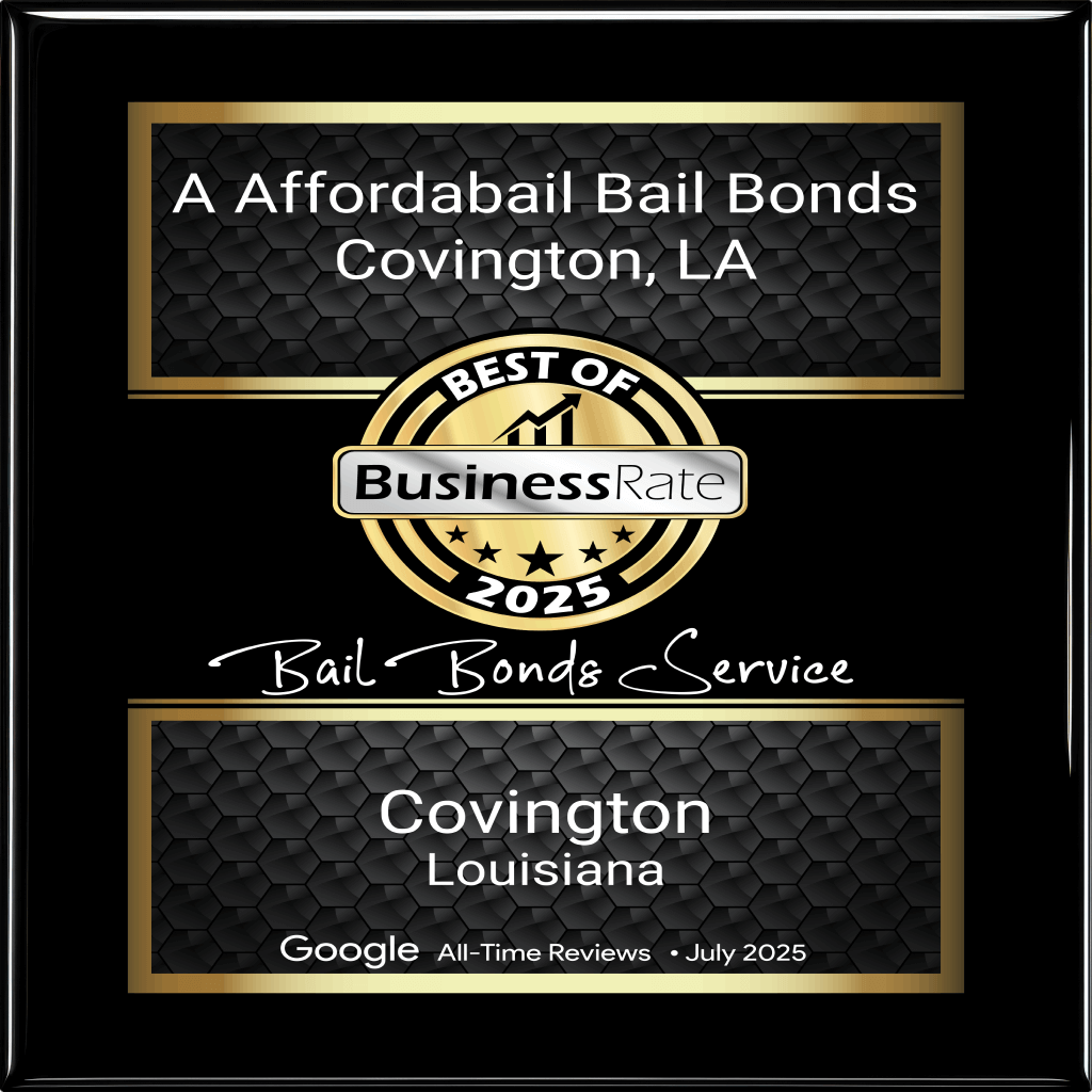 a affordabail bail bonds covington la plaque 1