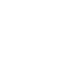 Two linked handcuffs icon white outline on a dark background symbolizing arrest or security